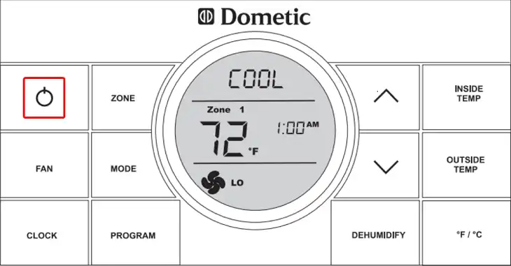 Turn Thermostat OFF