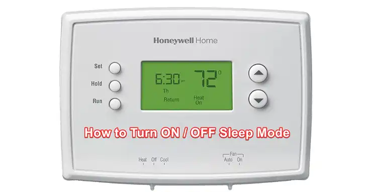 How to Turn Off Sleep Mode on Honeywell Thermostat