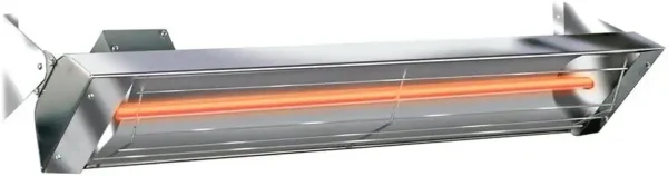 2500 Watt Electric Patio Heater, 240V, Stainless Steel Finish