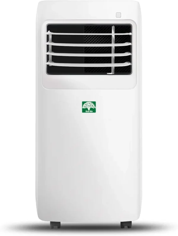 Eco-Air 9,000 BTU Portable Air Conditioner, Dehumidifier & Fan with Touch Panel & Remote Control