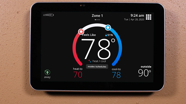 Lennox Thermostat Touch Screen Not Working
