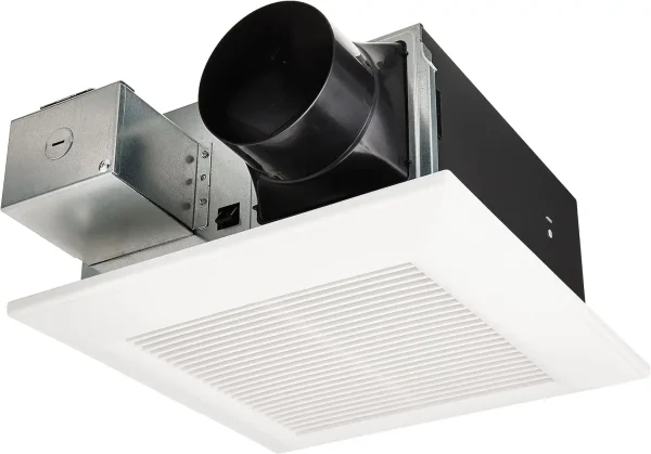 FV-0511VF1 WhisperFit DC Bathroom Exhaust Fan, 50-80-110 CFM, Energy Star-Certified